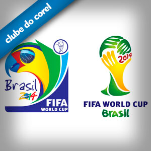 Logo Copa do Mundo 2014 Brasil Vetorizada Clube do Corel