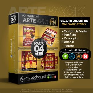 Pacote Artes Salgado Frito PSD CDR AI PDF 01