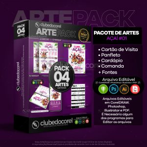 Pacote Artes Acai 01 01