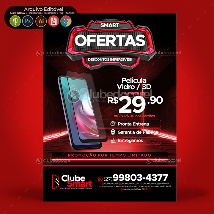 Smartphones Celular - Ofertas Promoção - Panfleto Flyer 03 01